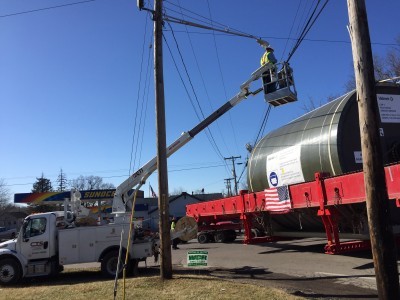 CTS Provides Assistance to Move Oversized load in Southern Ohio